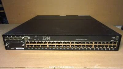 IBM 4002AG4 ETHERNET SWITCH B48G Switch L3 MANAGED 48 X 10/100/1000 - EXCL PSU - Image 1 of 4