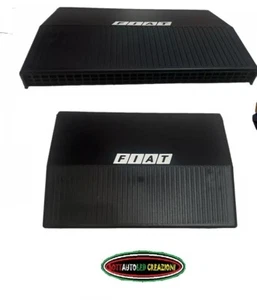 Presa d'aria Cofano con logo Fiat 127 128 Panda Anteriore Nera - Foto 1 di 5
