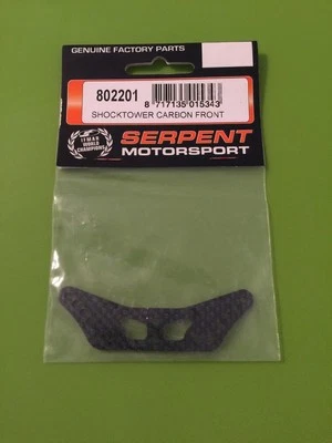 New Serpent # 802201 Carbon Front Shock Tower for 710 - Image 1 of 2