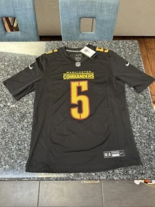 Washington Commanders Jayden Daniels Black Alternate NFL Stitched Jersey Medium - Picture 1 of 8