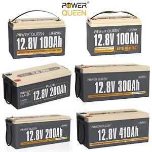 12V 410Ah 300Ah 200Ah 100Ah LiFePO4 Akku Lithium Batterie BMS für Solar Off-grid