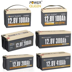 12V 410Ah 300Ah 200Ah 100Ah 50Ah LiFePO4 Akku LithiumBatterie für Solar Off-grid - Bild 1 von 129