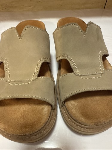 Sandali Clarks Artisan Evant Julie marroni traforati punta aperta con cinturino sul retro Wm taglia 6 5