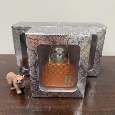 Taylor Swift Toy Chihuahua Barking At Me From A Tiny Purse Ornament SHIPS TODAY - Image 1 of 4