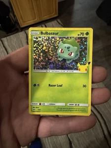 Bulbasaur 001/025 McDonalds 25th Anniversary Holo, Pulled And Into Sleeve - Bild 1 von 4