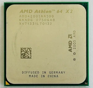 AMD Athlon 64 X2 4200+ ADO4200IAA5DD 2.2GHz Socket AM2 Dual Core Processor / CPU - Picture 1 of 3