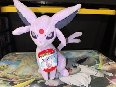 2020 Pokemon ESPEON 9” Plush Stuffed Animal Wicked Cool Toys WCT Exclusive NWT - Image 1 of 2