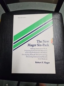 Das neue Mager Sixpack: Making Instruction Work Set Robert F Mager handsigniert - Bild 1 von 16