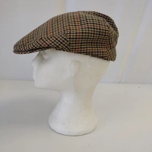 Barbour Tweed Flat Cap Men's - UK M/L Hat Size (7 1/4) - Picture 1 of 10