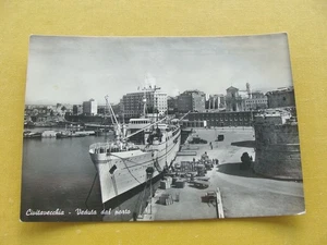 (FG.M33) CIVITAVECCHIA - VEDUTA DEL PORTO (vg 1956, ed. Piloti) - Imagen 1 de 2
