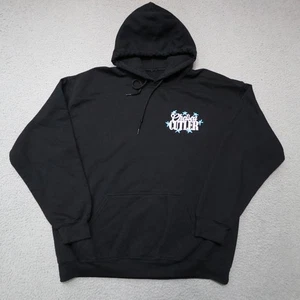 Sudadera con Capucha Chelsea Cutler Para Hombre Grande Negra When I Close My Eyes Tour 22 - Imagen 1 de 13