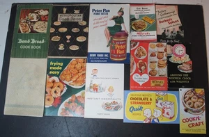 LARGE lot of 12 VINTAGE 1930's to 1960's Cooking Booklets (Some RARE FINDS) nice - Bild 1 von 6