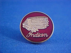 vintage new INDIAN Motorcycle jacket/hat pin from New Old Stock collection - Picture 1 of 1