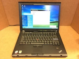 IBM Lenovo ThinkPad T61 14"IN LCD T7300 2.00GHz 2GB RAM 80GB HDD Windows XP PRO - Picture 1 of 9