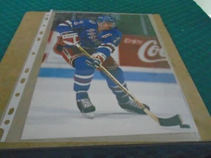 BRIAN LEETCH NEW YORK RANGERS POSTER COLOR  8 x 11  inches - Picture 1 of 1