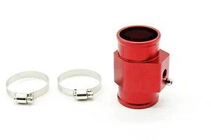 Manguera de radiador adaptador resistente al óxido sensor de temperatura del agua rojo de 30 mm calibre 1/8 NPT 1,1 - Imagen 1 de 1