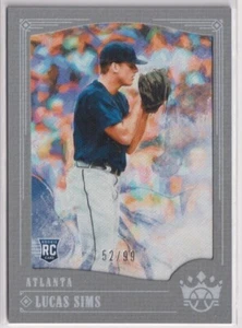 2018 Diamond Kings Gray Frame #86 Lucas Sims /99 RC - Picture 1 of 1