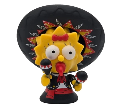 Kidrobot The Simpsons Series 2 Vinyl Figure 3 In Mariachi Maggi - Image 1 of 4