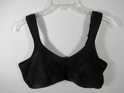 Sujetador de Bolsillo Anita Care Safina Mastectomía 42D Negro Bordado Inalámbrico Foto 1 de 4