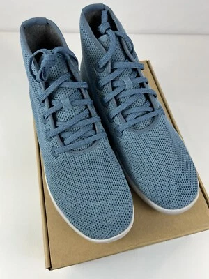 Allbirds TT Tree Topper Men's Size 14 Tide Pool Blue Lace Up Hi Top Sneakers - Image 1 of 4