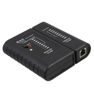 3 Count Netzwerktester LAN -Netzwerkkabel -Tester Ethernet-Tester - Afbeelding 1 van 12