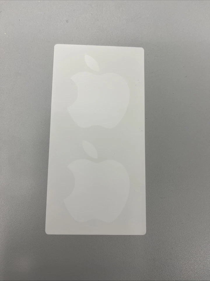 2x Apple Logo Sticker/Aufkleber für IPad, IPhone, Mac, Apple TV - Bild 1 von 1