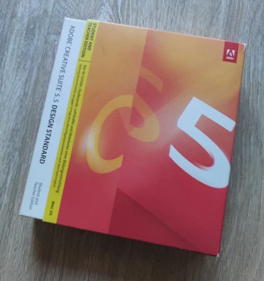 Adobe CS5.5 Design Standard EDU ✔️ Mac | Vollversion | Box & Seriennummer - Bild 1 von 3