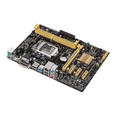 ASUS H81M-PLUS Intel H81 Motherboard LGA 1150 Micro ATX ddr3 scheda madre hdmi - Immagine 1 di 3