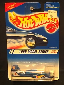 1/64 HOT WHEELS 1995 MODEL SERIES #346 6 OF 12 HYDROPPLANE BOAT - Bild 1 von 2