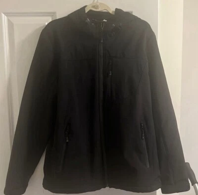 Abrigo de poliéster con capucha ZeroXposur para hombre Foto 1 de 4