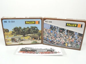 Faller B-584, 449 2 x kits HO bancos de cervecería bicicletas sin montar 2 x embalaje original - Imagen 1 de 6