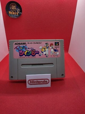 Pop’n TwinBee – Super Famicom | Japan Modul | SNES-kompatibel | Konami Kult - Bild 1 von 2