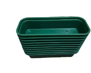 Pack of 10 Greenhouse Mini Seed Tray 22cm x 8cm x 4.5cm - Picture 1 of 3