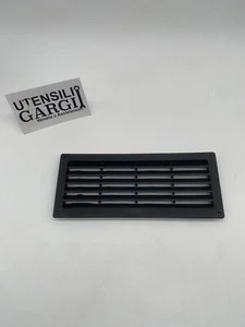GRIGLIA DI AERAZIONE IN PLASTICA RETTANGOLARE DA INCASSO NERO 25 x 10.5 cm - Imagen 1 de 3