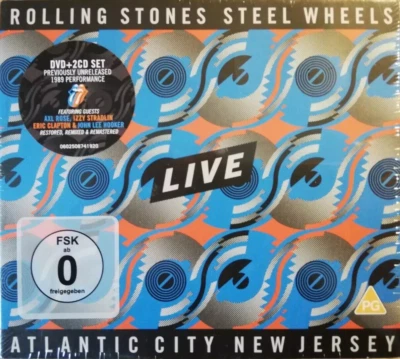 THE ROLLING STONES---"Steel Wheels Live--(Digipak 2CD+DVD)---NEU & OVP - Bild 1 von 3