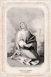 ancien canivet.jésus au jardin des oliviers, ed dopter n°236 - Foto 1 di 2