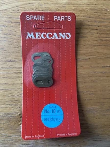 Meccano No 10 Fishplates Original Package Sealed New Old Stock FREEPOST - Picture 1 of 4