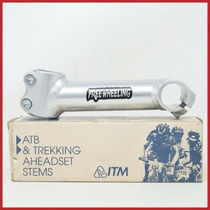 NOS ITM FREEWHEELING STEM 25.8mm CLAMP 1"+1/8 INCH THREADLESS 130mm VINTAGE 90s - Picture 1 of 7