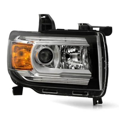 Halogen Headlight w/LED DRL For 2015-2022 GMC Canyon Projector Right 84707373 - Изображение 1 из 4