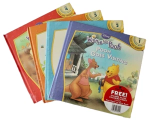 Disney Winnie the Pooh Hardcover Books Vol 1 2 3 4 & Activity Pages NEW SEALED - Imagen 1 de 7