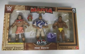 The Rock WWE Generations Maivia Legacy 3 Pack Exclusive New - Picture 1 of 1