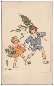 S5561/ Künstler AK sign: F.B.H. Kinder 1927 - Picture 1 of 2