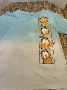 Vintage Garfield Posing Expressions Name on Back Classic Cartoon 90s Tee XL - Picture 1 of 5