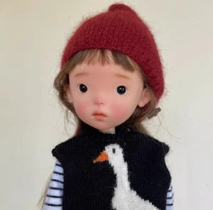 1/6 BJD Doll Doudou Light Tan Color 3 -Free Face Make UP+Free Eyes - Picture 1 of 6