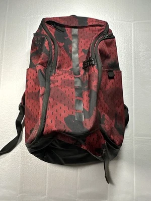 Nike Hoops Elite Pro Men's Basketball Backpack Black/Red Camouflage Nike Bag - Image 1 of 4