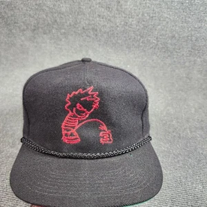 Vintage Racing Hat Adult Strapback Dale Earnhardt Sour Wool Blend 90s Black - Picture 1 of 7