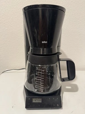 Braun FlavorSelect 3116 KF 187 Black Coffee Maker 12-Cup - Tested  - Image 1 of 4