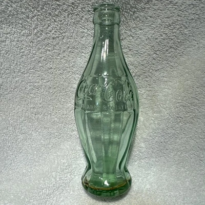 Botella contorno de vidrio vintage Coca Cola Atlanta GA Foto 1 de 4