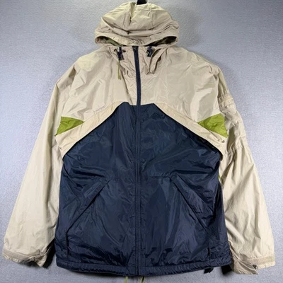 Vintage Burton Tactic Mens Size Medium Color Block Hooded Ski Snowboard Jacket - Image 1 of 4