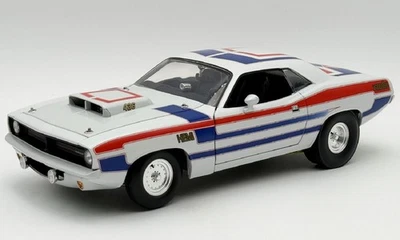 ACME 1:18 1970  PLYMOUTH HEMI CUDA - STREET MACHINES - A1806136 - FREE SHIPPING - Image 1 of 4